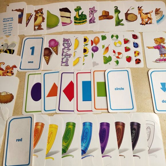 Pre-School Flash Cards Asst Lot-Playskool, Dr. Seuss, Disney Princess - Picture 12 of 16